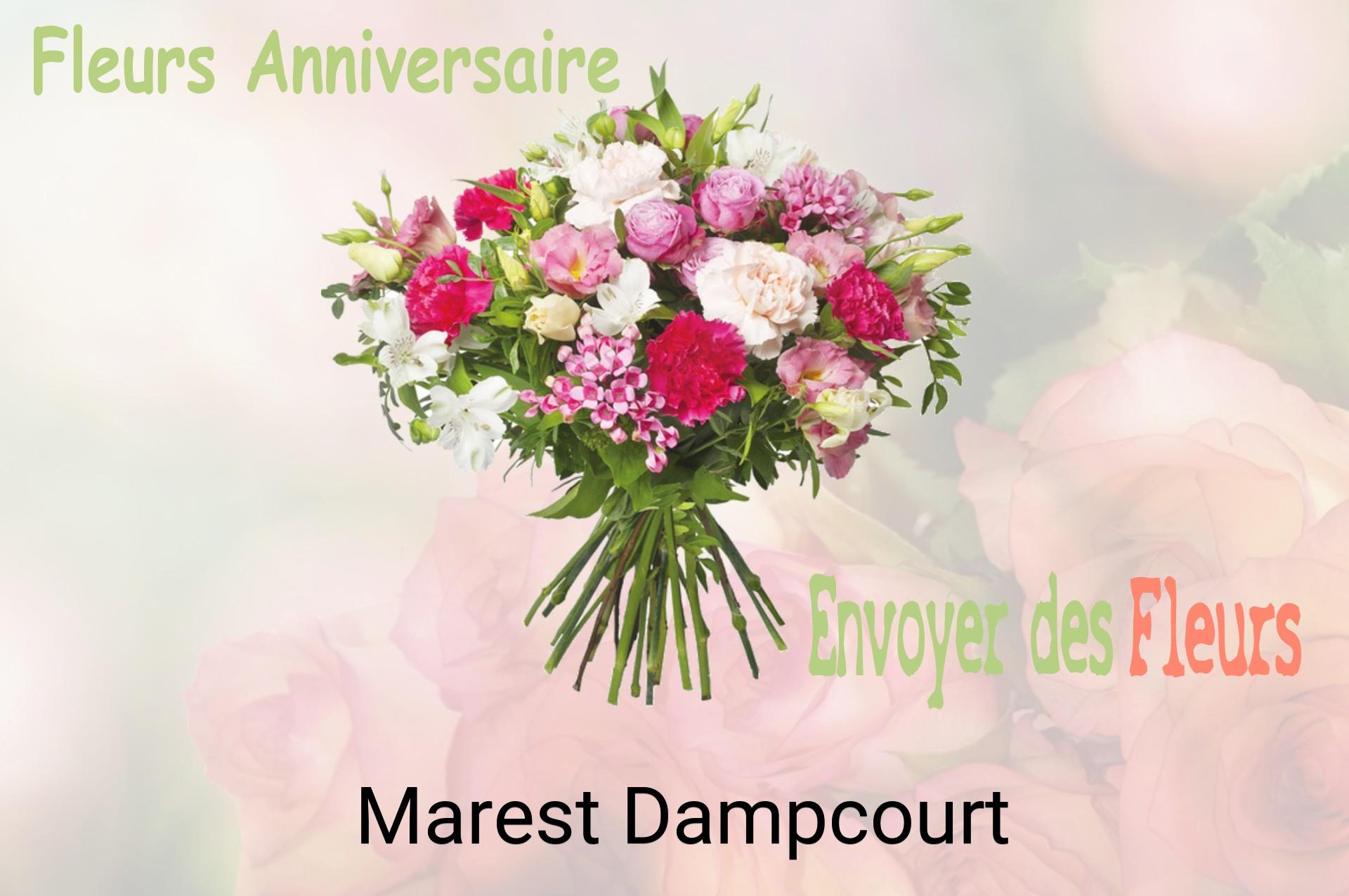 Bouquet de fleurs d’anniversaire livré à Marest-Dampcourt