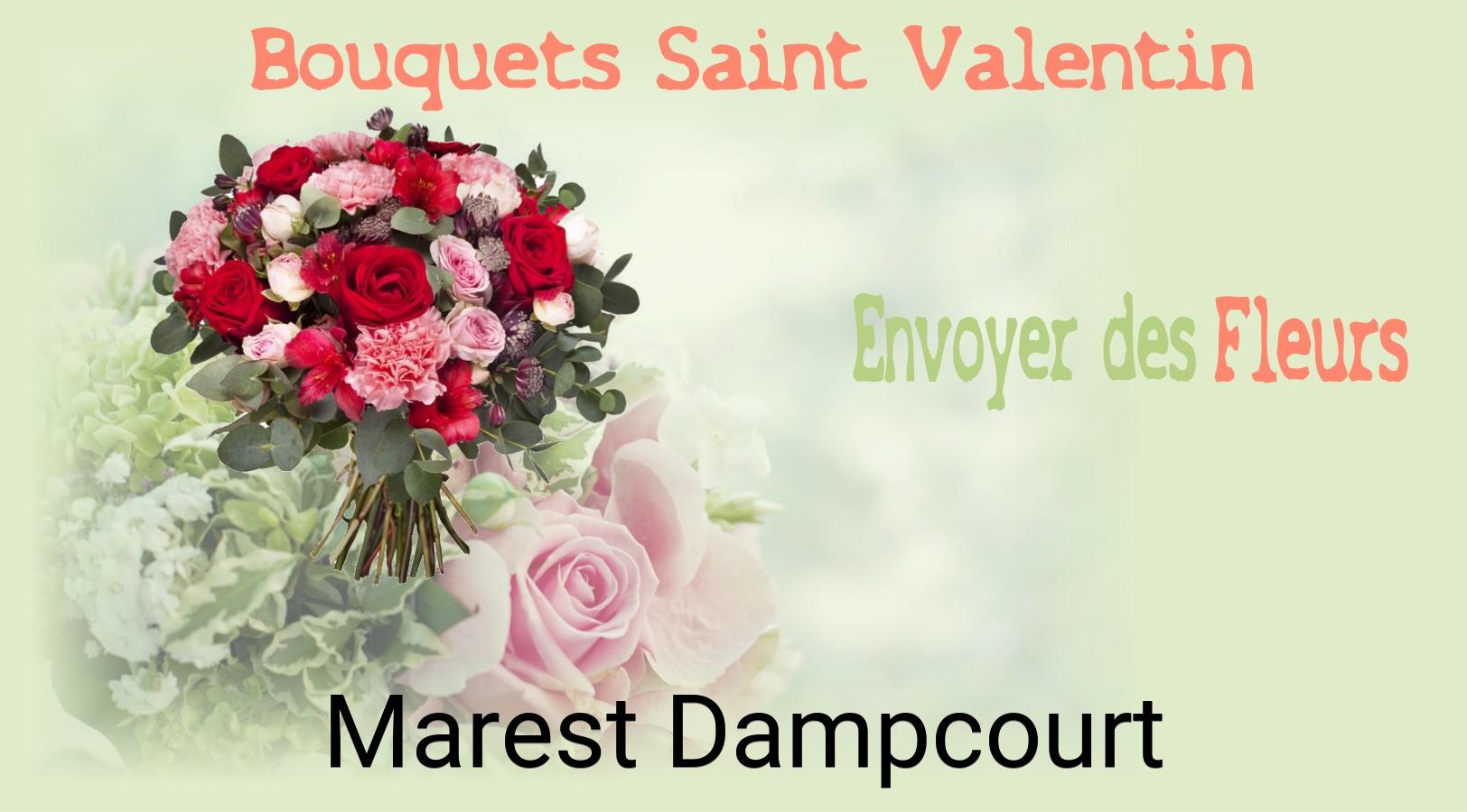 Roses de Saint-Valentin livrées à Marest-Dampcourt